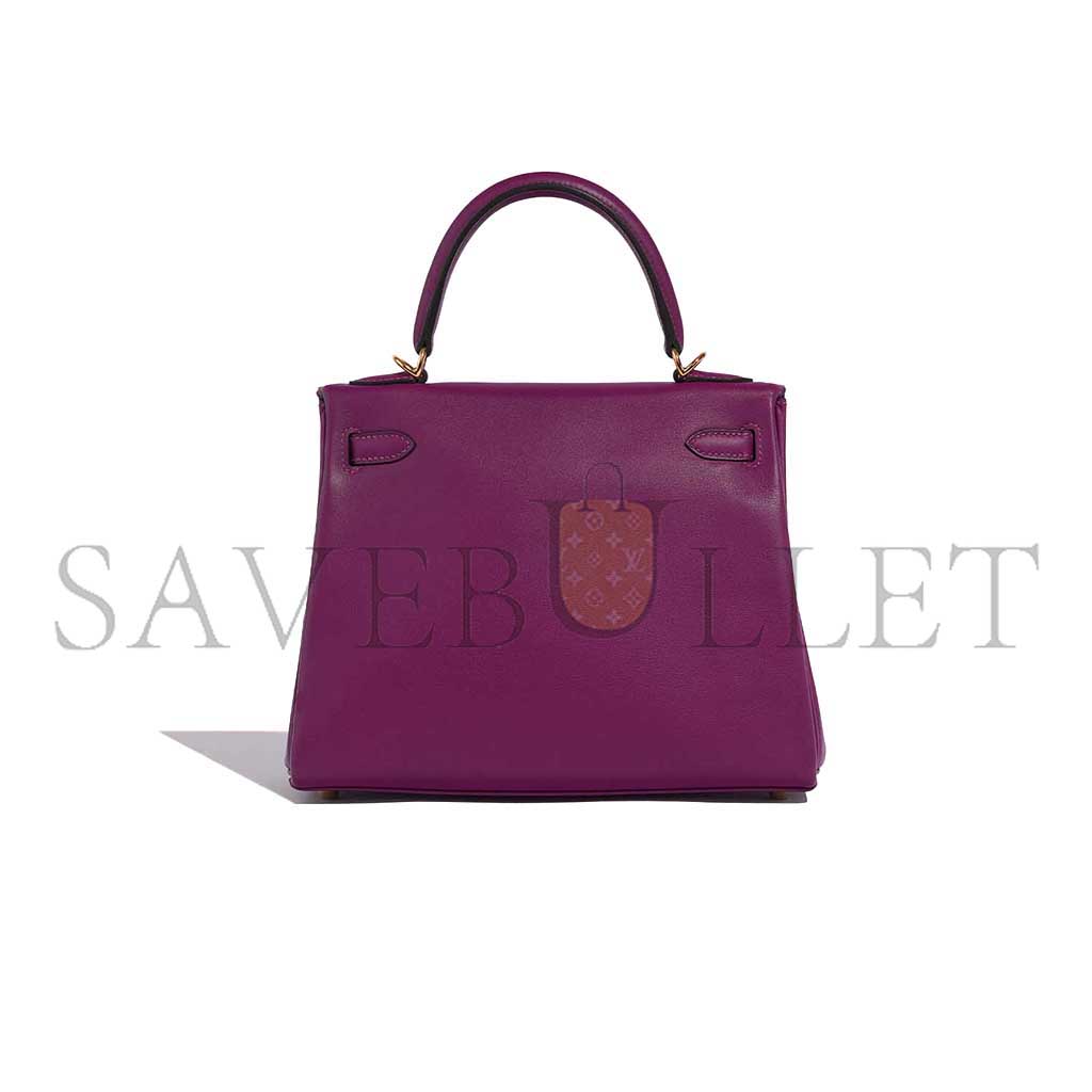 HERMÈS KELLY 25 SWIFT ANEMONE (25*17*7cm) 